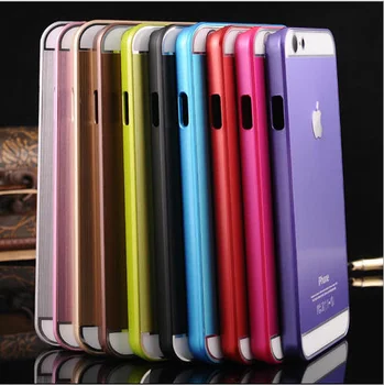 

wholesale 10pcs Luxury metal case for iphone 6/6s plus apple case shockproof back cover cases phone accessories free shipping