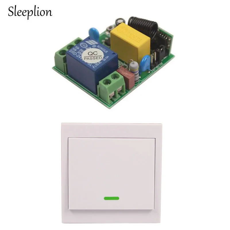 Беспроводной переключатель Sleeplion для дома 220 В переменного тока приемник