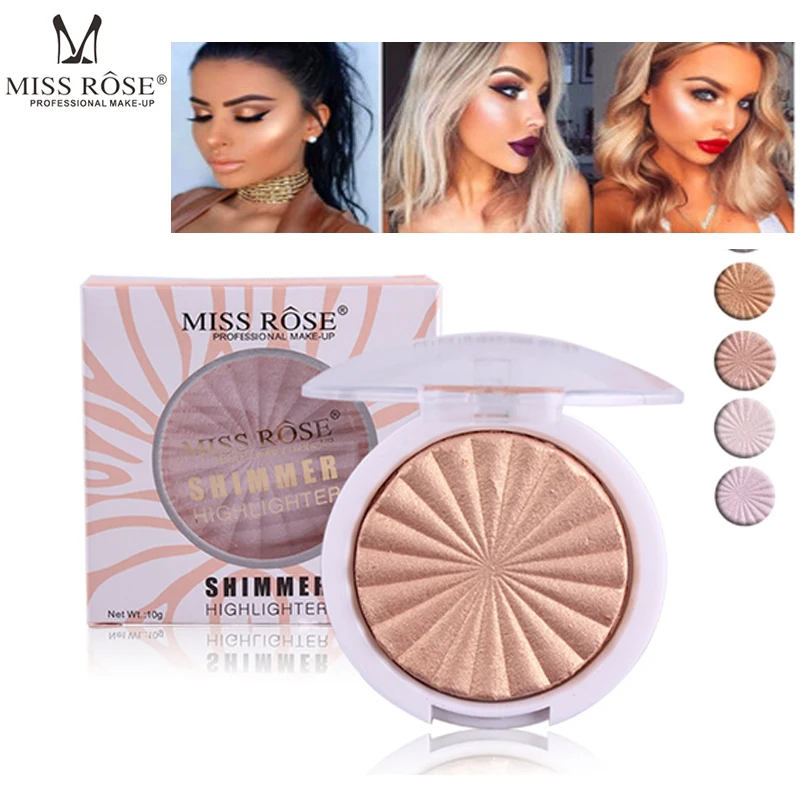 Professional Highlight Makeup 8 Colors Brightener Shimmer Bronzer Highlighter Palette Brand Make