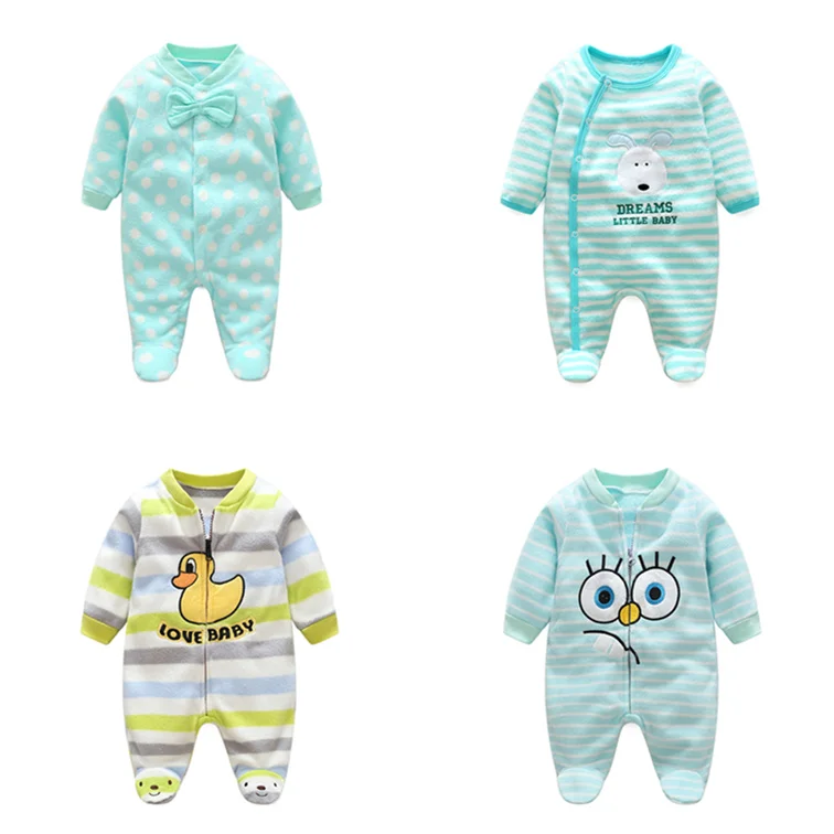 0-12M Baby Rompers Winter Warm Fleece Clothing Set for Boys Cartoon Monkey Infant Girls Clothes Newborn Overalls Baby Jumpsuit HTB19Rt dwoQMeJjy0Fpq6ATxpXaM - 0-12M Baby Rompers Winter Warm Fleece Clothing Set for Boys Cartoon Monkey Infant Girls Clothes Newborn Overalls Baby Jumpsuit