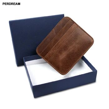 

Mini leather card bag crazy horse pickup card fashion bus credit card ultra-thin coin purse