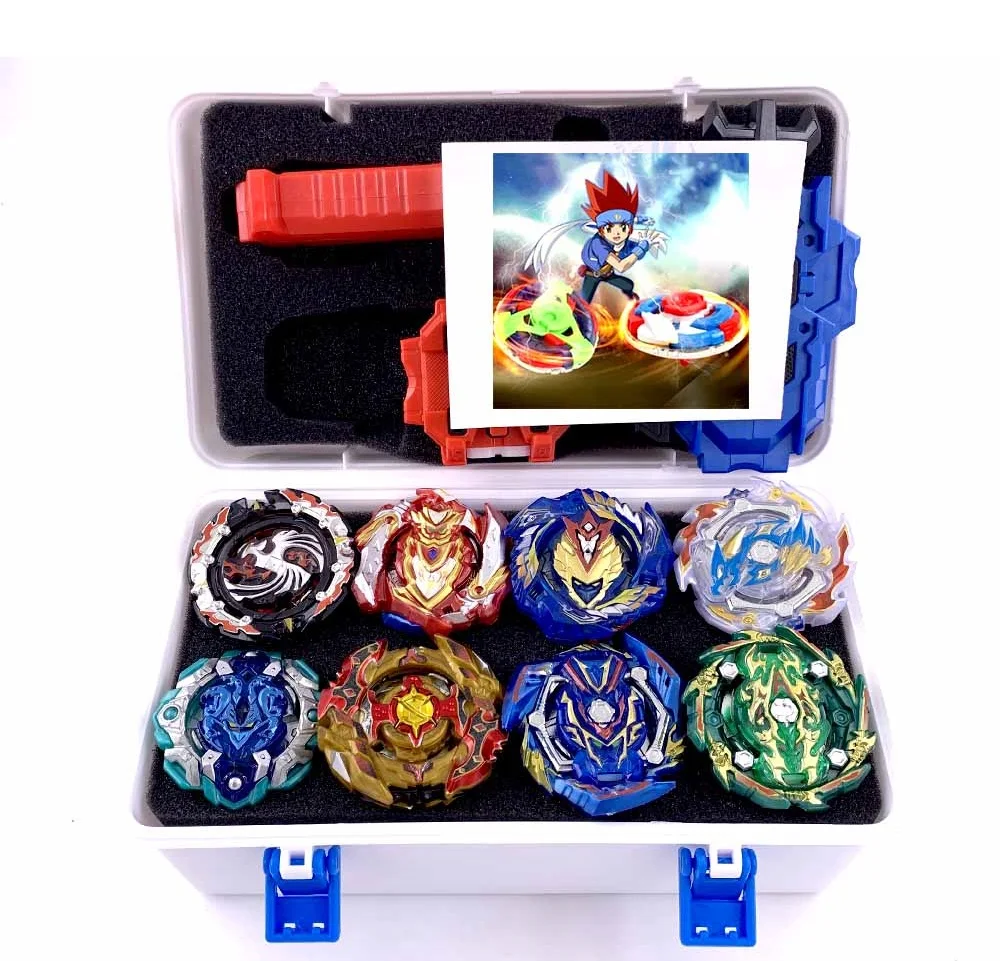 Все топы набор пусковых устройств Beyblade GT God Bey blade blades Burst высокая производительность Battling Top Toys для детей Bables Bayblade