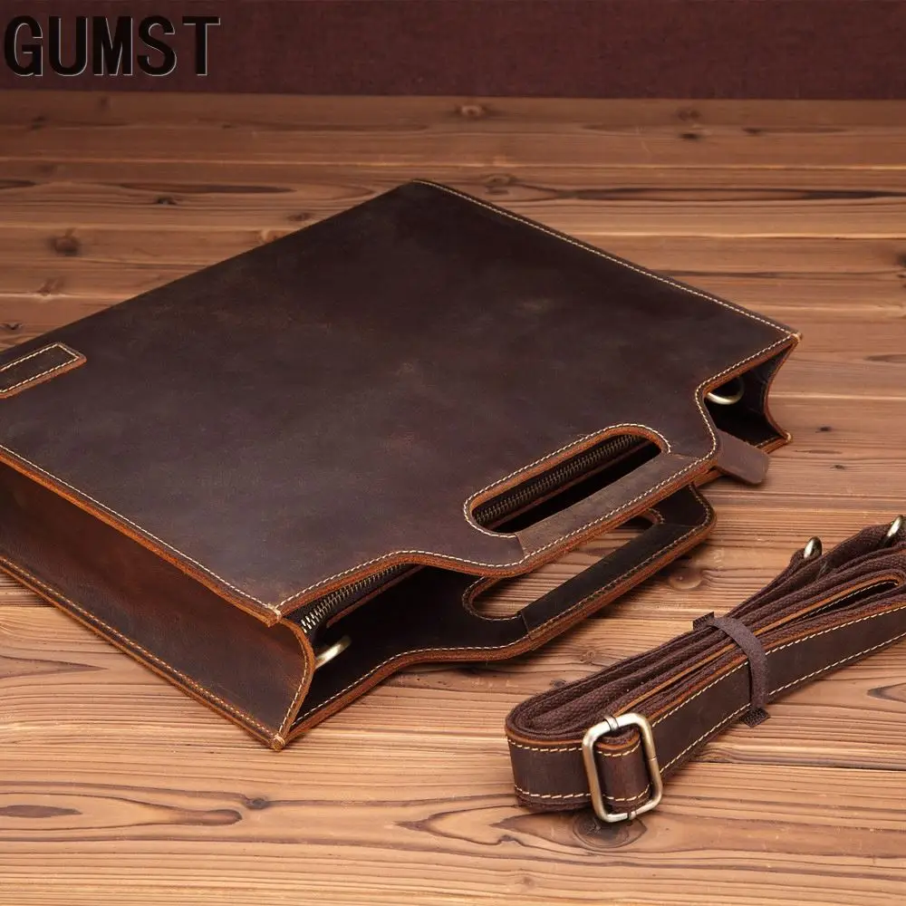 GUMTS الماركة التجارية الرجال حقيبة حقيبة جلدية 13' حقيبة لابتوب رجل حقيبة كتف بولسا maleta الرجال حقيبة ساعي GUMTS الماركة التجارية الرجال حقيبة حقيبة جلدية 13' حقيبة لابتوب رجل حقيبة كتف بولسا maleta الرجال حقيبة ساعي
