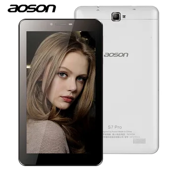4G Aoson S7 PRO 7 inch 4G LTE-FDD Phablet HD IPS Android 6.0 Phone Call Tablet PC Quad Core Dual Cam wifi Bluetooth 7 8 10 10.1