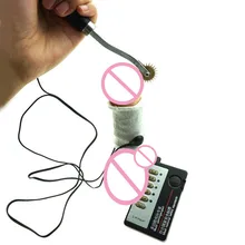 Electric Shock Needle Wheel Rollers +Penis Sleeves Ring Medical Themed Masturbators Sex Toys for Men I9-1-58