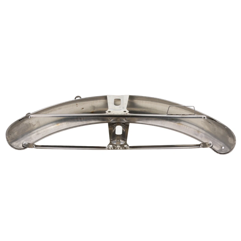 Stainless Steel Front Mudguard Fender Mud Guards for Honda CG125 High Quality Stainless Steel Durable