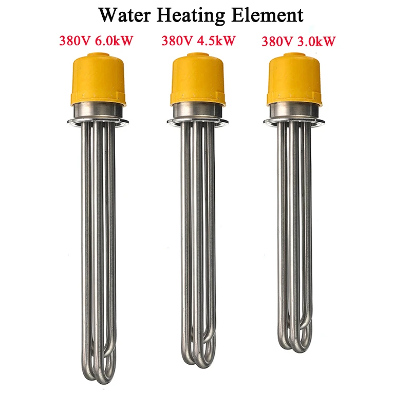 Ceny Gwint rura grzewcza część zamienna filtra wody podgrzewacz elektryczny Element zanurzeniowy wzmacniacz 3KW 4.5KW 6KW 380V