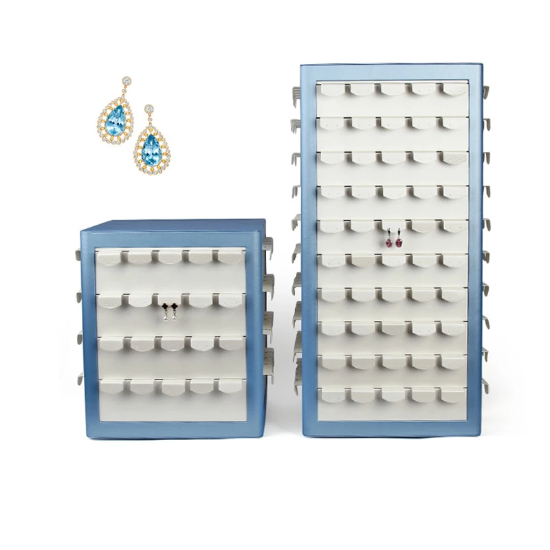 

Four-sided Rotating Earring Holder Earring Organizer Jewelry Holder Necklace Bracelet Rack Jewelry Display Stand Jewelry Packing