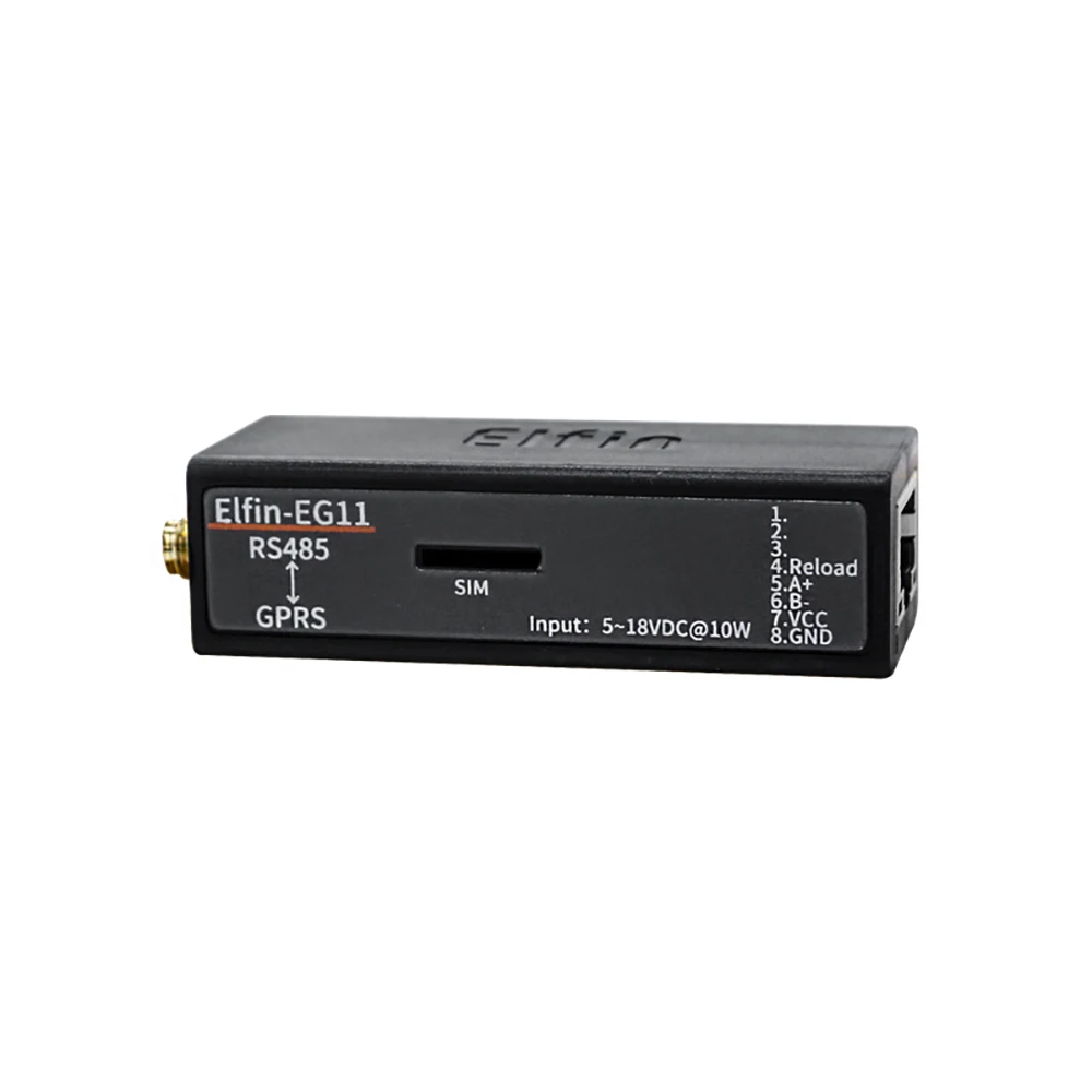 Beste RJ45 RS485 naar GPRS GSM Module Seriële Poort Web Server Netwerk Apparaat Ondersteuning Modbus TCP IP Protocol HTTP ModeElfin EG11 Q222