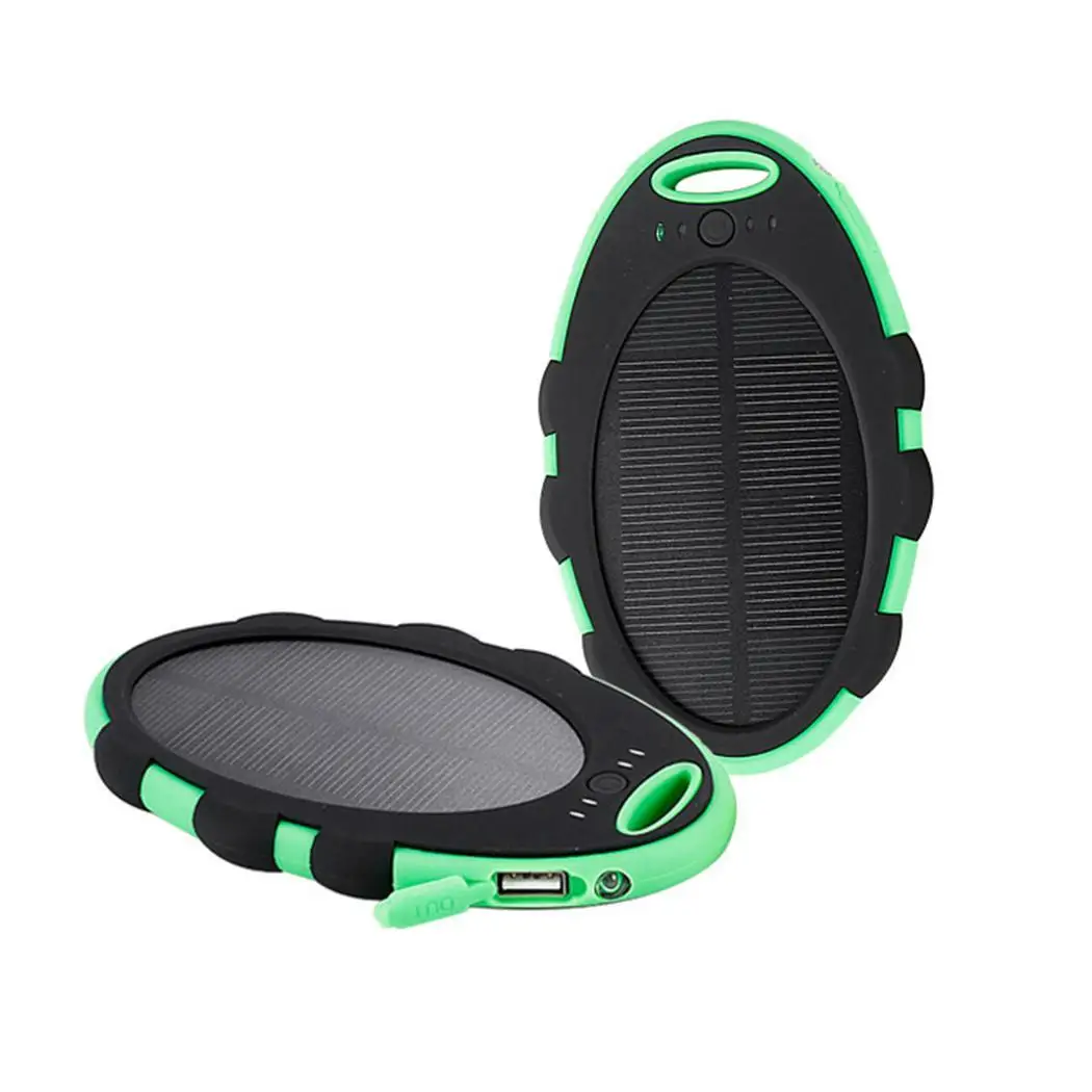 

Water-Resistant External Battery Charger Solar Power Bank for Stylish design with distinctive look. Cell Phone