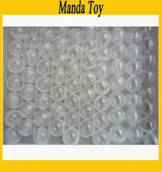 32 мм прозрачная Пластиковая Капсула игрушечные капсулы для торговых автоматов пустые пластиковые игрушки мяч 1000 шт/партия бесплатная