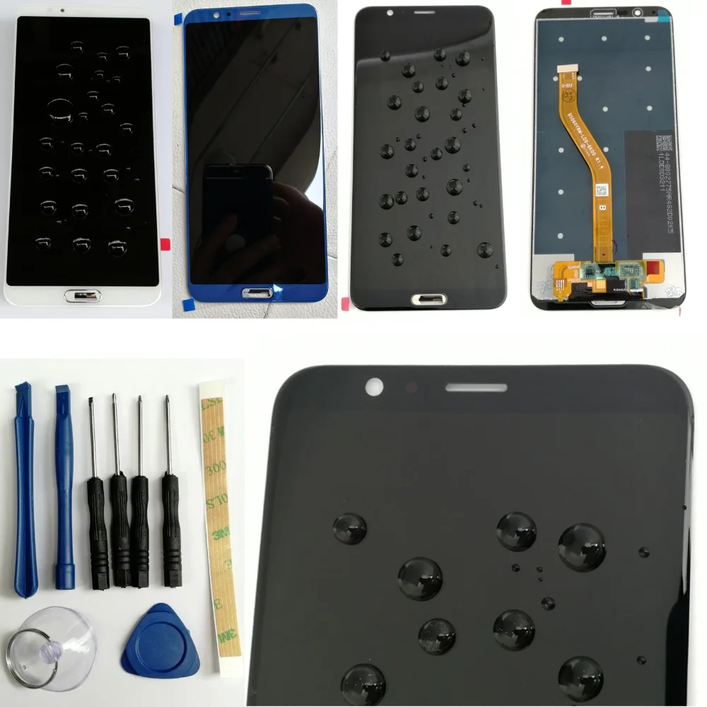 

Shyueda IPS 100% New AAA+ For Huawei Honor View 10 V10 BKL-L04 L09 AL00 AL20 5.99" LCD Display Touch Screen Digitizer with tools