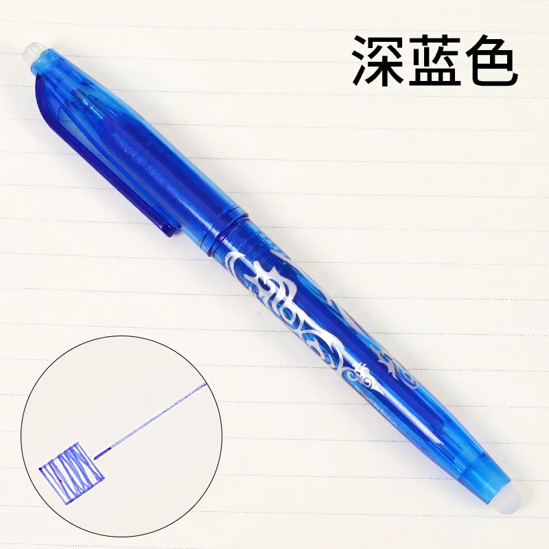 1 шт. самые классные стираемые шариковые ручки синие Черные ручки распродажа подарки бутик канцелярские принадлежности для студентов офисные ручки - Цвет: I