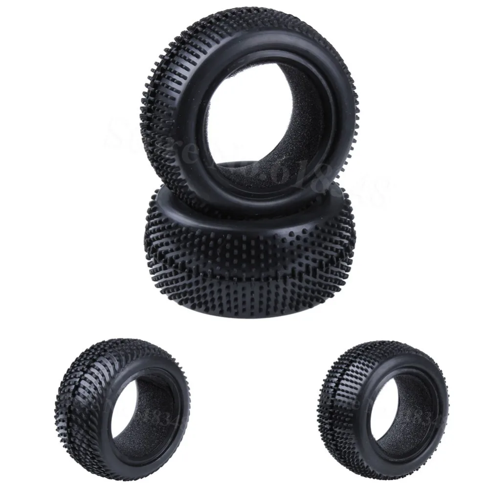 

2Pcs/lot Rear Rubber Tyre Tire OD :85mm ID:60mm Width: 42mm for 1/10 RC Off-Road Buggy Upgrade parts