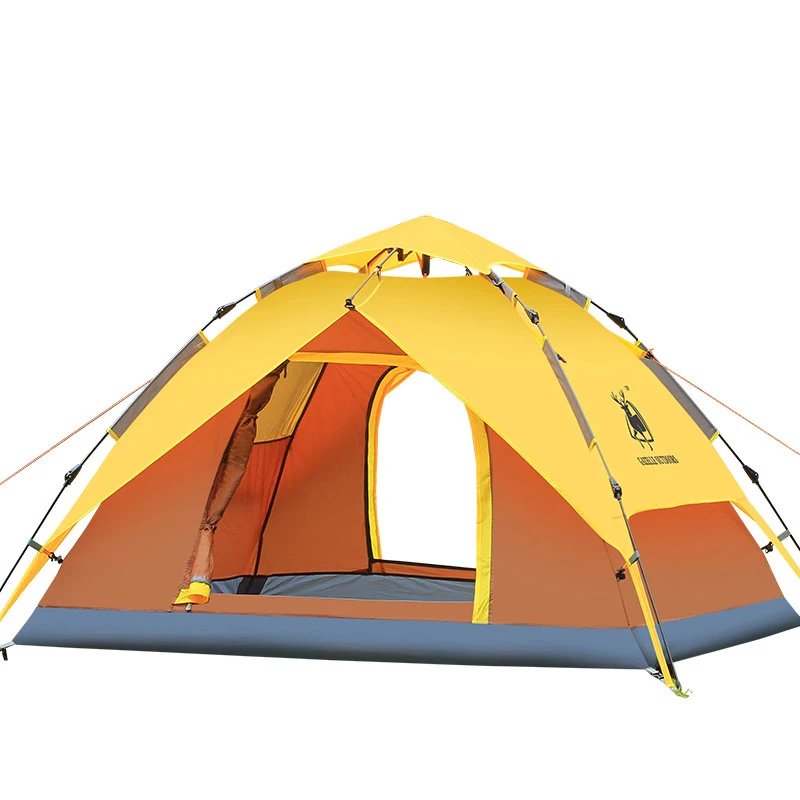 Газель палатка 3-4 человек Палатки автоматические гидравлические Водонепроницаемый Палатка Сверхлегкий Открытый Пеший Туризм Пикник палатки