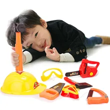 8 шт. забавные детские режущие инструменты набор игрушек дети ролевые игры Набор