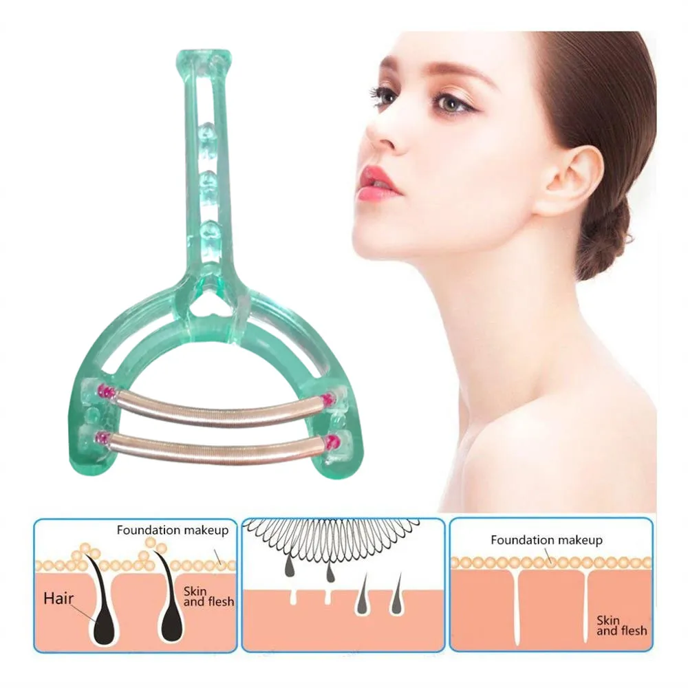 Safe Handheld Face Facial Hair Removal Threading Beauty Epilator Epi