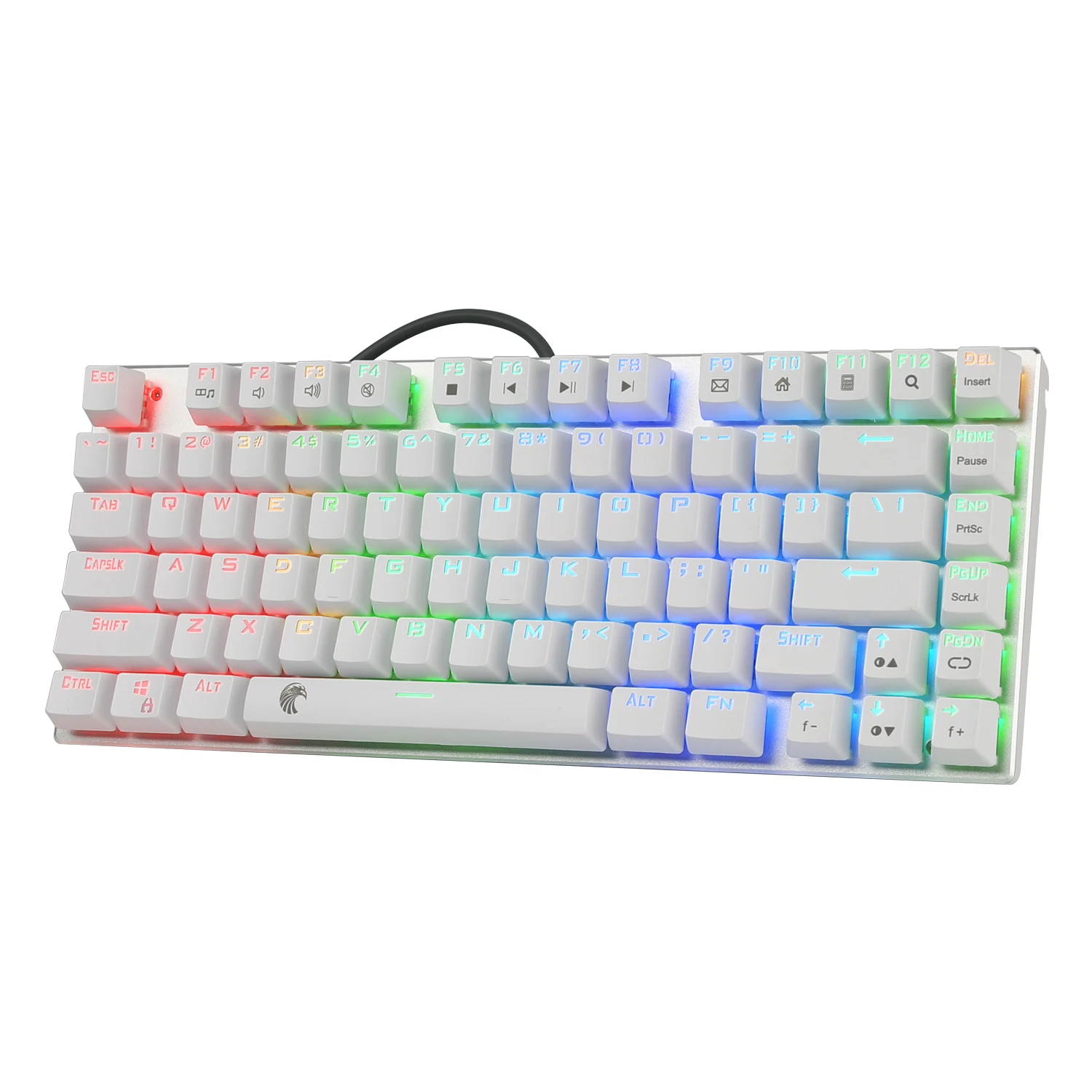 clicky mecânico rgb retroiluminado outemu azul interruptor