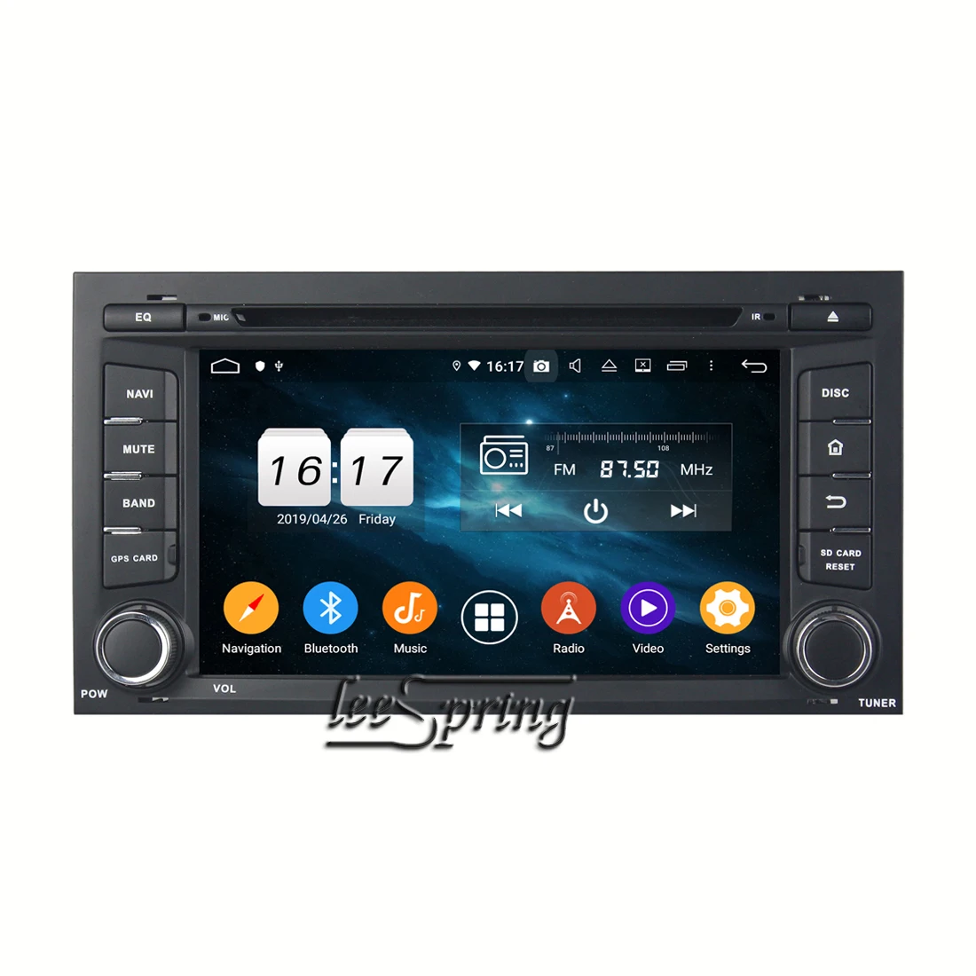 Best Android 9.0 CAR DVD Player for SEAT LEON 2014 GPS navigation Car multimedia player 0