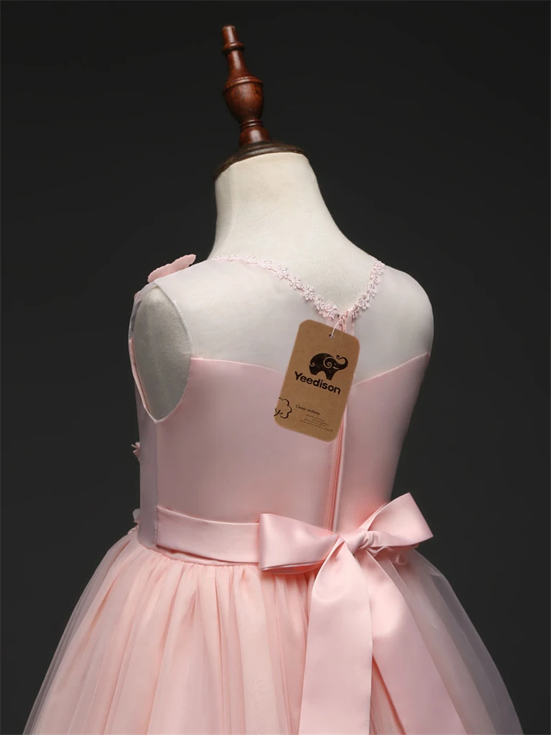 Yeedison High Quality Girls Dress Princesse Prom Gowns Flower Kids Wedding Party Dresses For Girls Costumes Children Ball Dress (11)