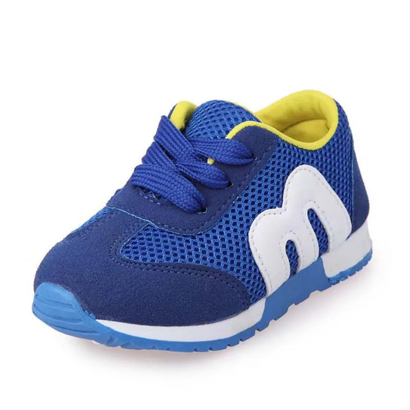 

2018 New spring autumn Children's shoes quality mesh breathable boys girls fashion sneakers casual kids baby shoes size 21-30
