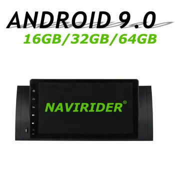 

High configuration Octa Core Android 9.0 Car GPS Multimedia For BMW M5 E39 X5 E53 9inch Car Radio bluetooth 64GB large memory