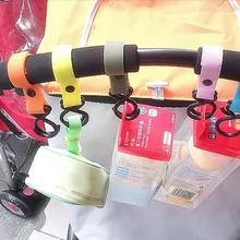 30 шт./партия новая пластиковая детская коляска Вешалка подвесная 2 крючка b1trq0011