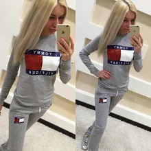 New Brand O neck Long Sleeve Solid Women Running Set Hot Sale Breathable Tracksuit Hoodies Sport