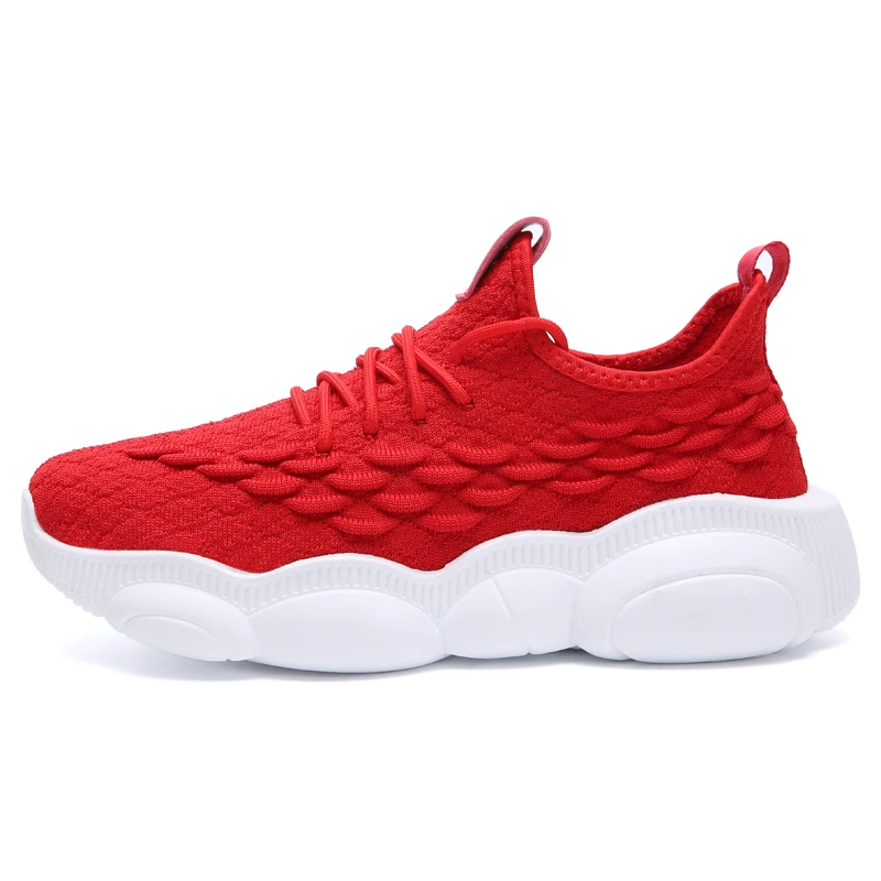 

Running Shoes Sneakers Women Sports Fashion 2019 Comfortable Running Shoe Spring Autumn Size 3540 Color Red Black White MeshL