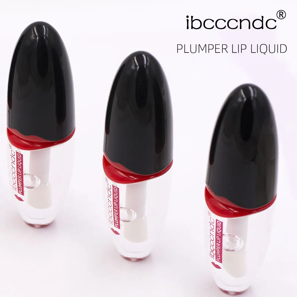 5ml Sexy Sos Lip Plumper Transparent Lip Gloss Moisturizing Tint Pump Waterproof Long-lasting Liquid Lipgloss Makeup