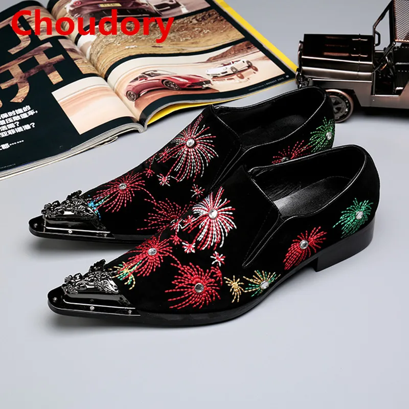 As Cravado Choudory Picture Masculino Pointy Loafers Homens Sociais Brogue Vestem Cores Ferro De Toe Sapato Italianos 2017 Se Misturadas Sapatos Preto qtHCt