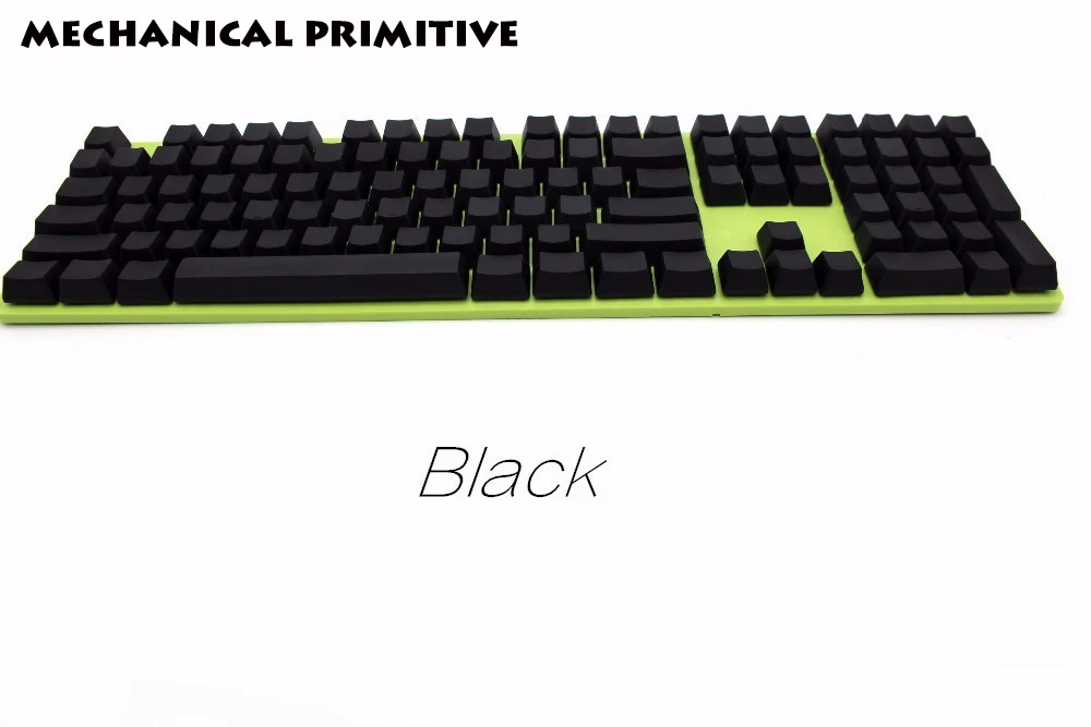 

MP PBT Blank Keycap High wear resistance 9 Color For OEM Profile Cherry MX Switches Wired USB Mechanical Keyboard Keycap