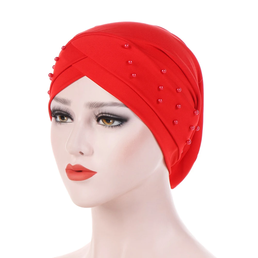 Женская эластичная хлопковая шапка-чалма с крестиком на лбу, банданы, шапочка для химиотерапии, Модная элегантная женская головная повязка, аксессуары для волос