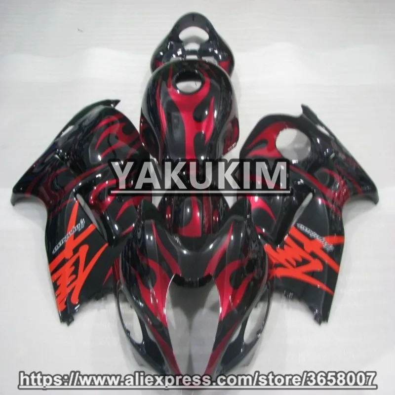 

YAKUKIM ABS Injection Fairing Kits For Suzuki GSXR1300 Hayabusa 1997 1998 1999 2000 2001 2002 2003 2004 2005 2006 2007 Fairings