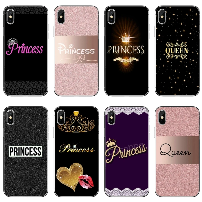 

pink gold princess queen Luxury For Samsung Galaxy J4 J5 J6 J7 J8 A5 A7 A8 A9s Plus Prime star 2016 2017 2018 Soft phone case