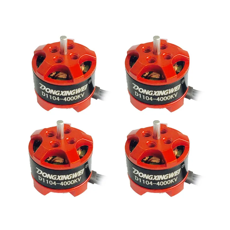 4 шт. 1104 4000KV 7500KV 2 S бесщеточный двигатель с вращением по часовой стрелке CCW Для Eachine