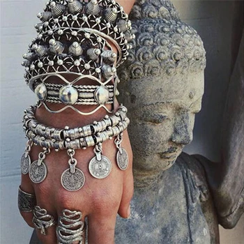 Lobester Alloy Bracelets & Amp Bangles Bohemian Vintage Jewelry