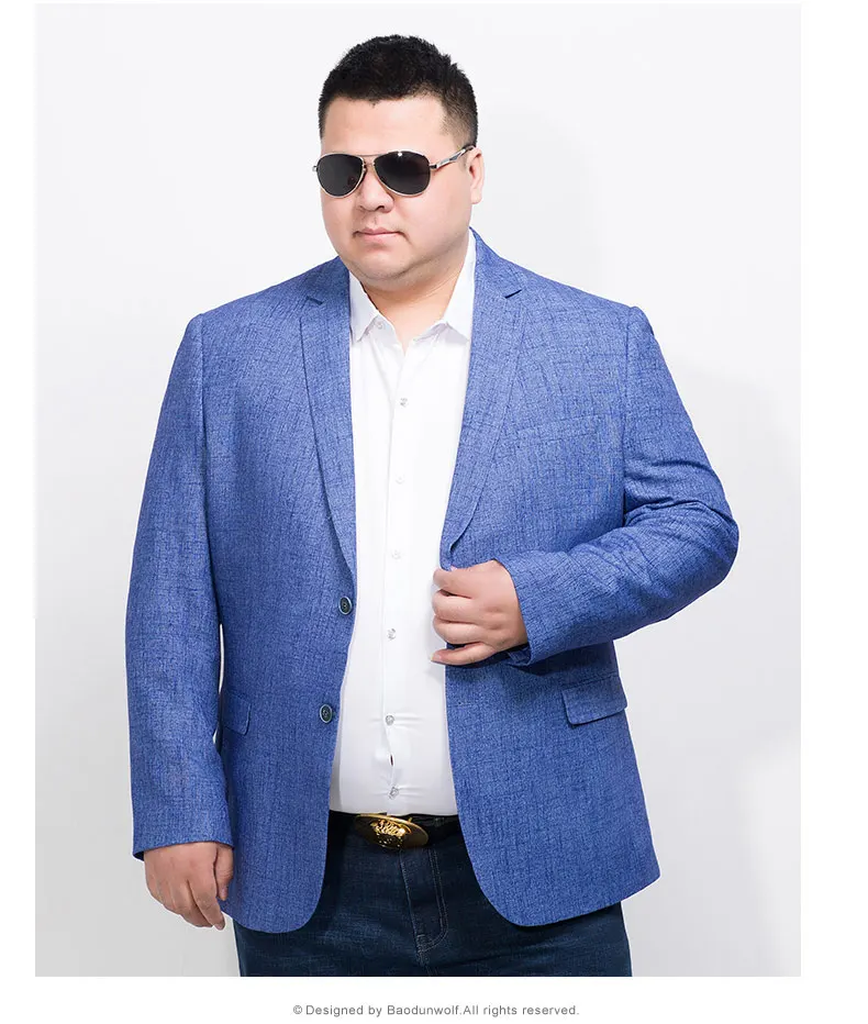 10XL 8XL 6XL 5XL 4X бренд голубой Блейзер Для мужчин костюм Весте Homme 2018 Новое поступление Для мужчин s свободный покрой блейзер куртка Стильный