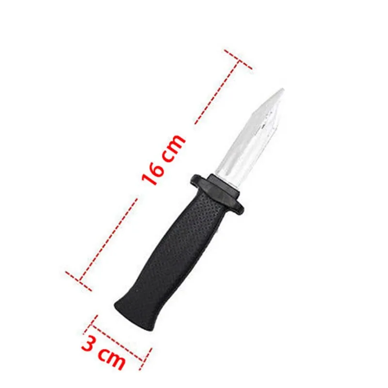 Cosplay&ware Halloween Comedy Magic Plastic Retractable Dagger Joke Prank Scary Trick Party Decoration -Cosplayware Store