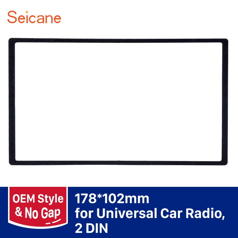 

Seicane 2DIN Car Stereo Fascia Auto Mount Frame for 1990-2002 HONDA automobile Stereo Dashboard Installation Panel Trim kit