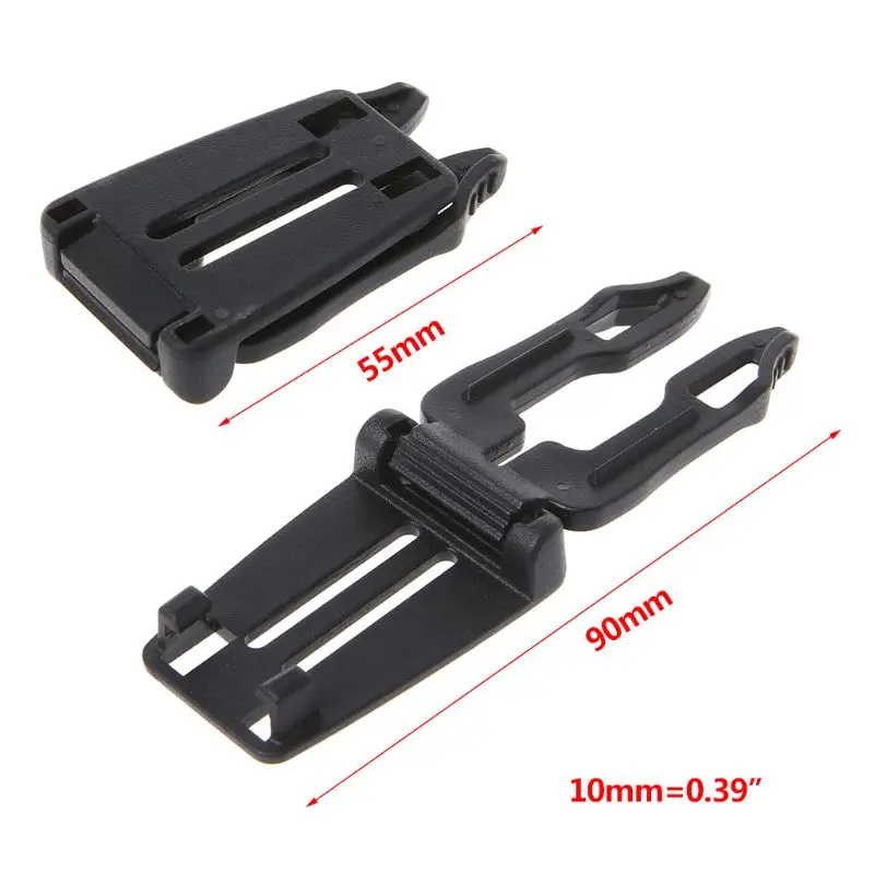 

Strap Backpack Buckle For Molle Webbing Connection Clip Mountaineering Bags Fixing Buckles Outdoor Tools