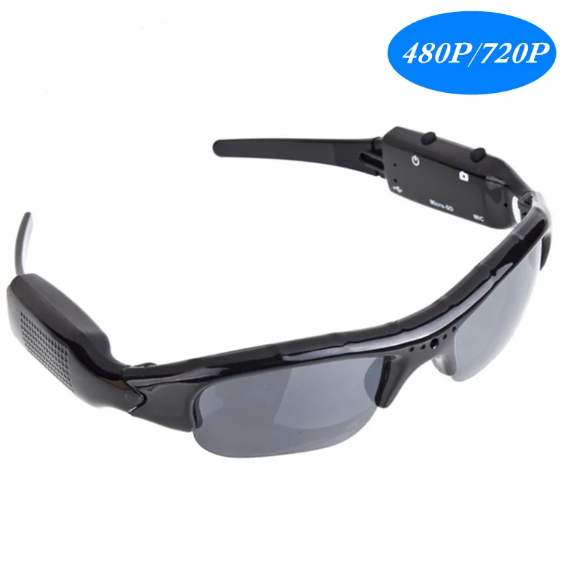 

WD 480P SM06 Digital Video Recorder mini Camera DV DVR Eyewear Sunglasses Camcorder Recorder Support TF card For Driving Outdoor
