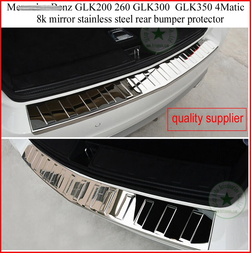 Защитная Накладка на порог заднего багажника для GLK class GLK350 4matic GLK260 200 GLK300 лучшее