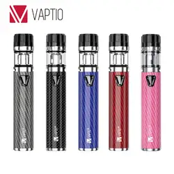 Оригинальный Vaptio Solo F2 Starter Kit со встроенным 2200 mAh Батарея и 2 мл Танк и пыленепроницаемый Кепки Max 50 W Vape ручка комплект Vs Pen 22