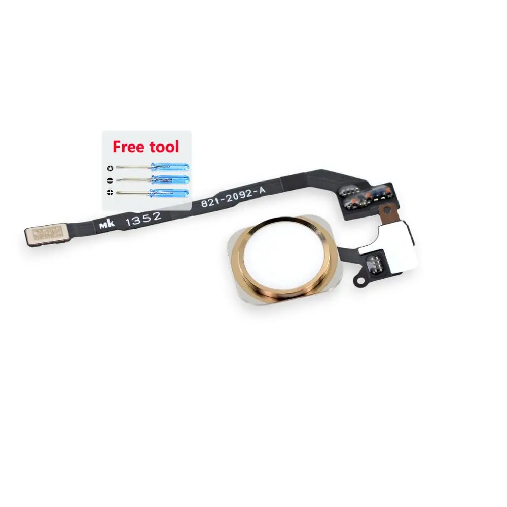 

Original Home Button Flex Cable For iPhone 5S SE Return Button Menu Keypad Fingerprint Touch Flex Cable Repair Parts