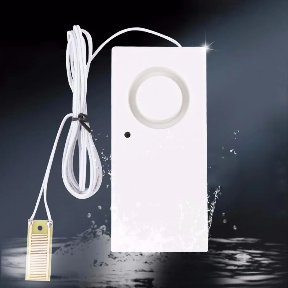

Water Leak Alarm Water Level Overflow Detector Sensor Alert Home Security Alarm System Accessories