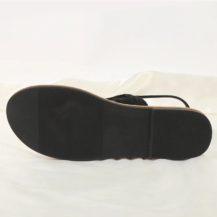 Летние роскошные дизайнерские женские сандалии со стразами; обувь на плоской подошве со стразами; коллекция года; модные шикарные пляжные сандалии; Цвет черный, серебристый, золотой; Sandles