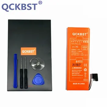

New Battery For iPhone 5 5G High Capacity 2850mAh Free Repair Machine Tools With Retail Package