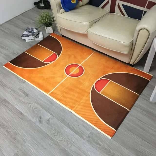 Buy Basketball Field Doormat Sports Lover Floor Mat