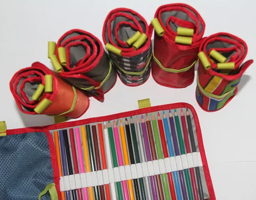 

36 Holes High Capacity Cosmetic Make up Brush Bag Case Pen Pencil Pouch Stationery Box Gift